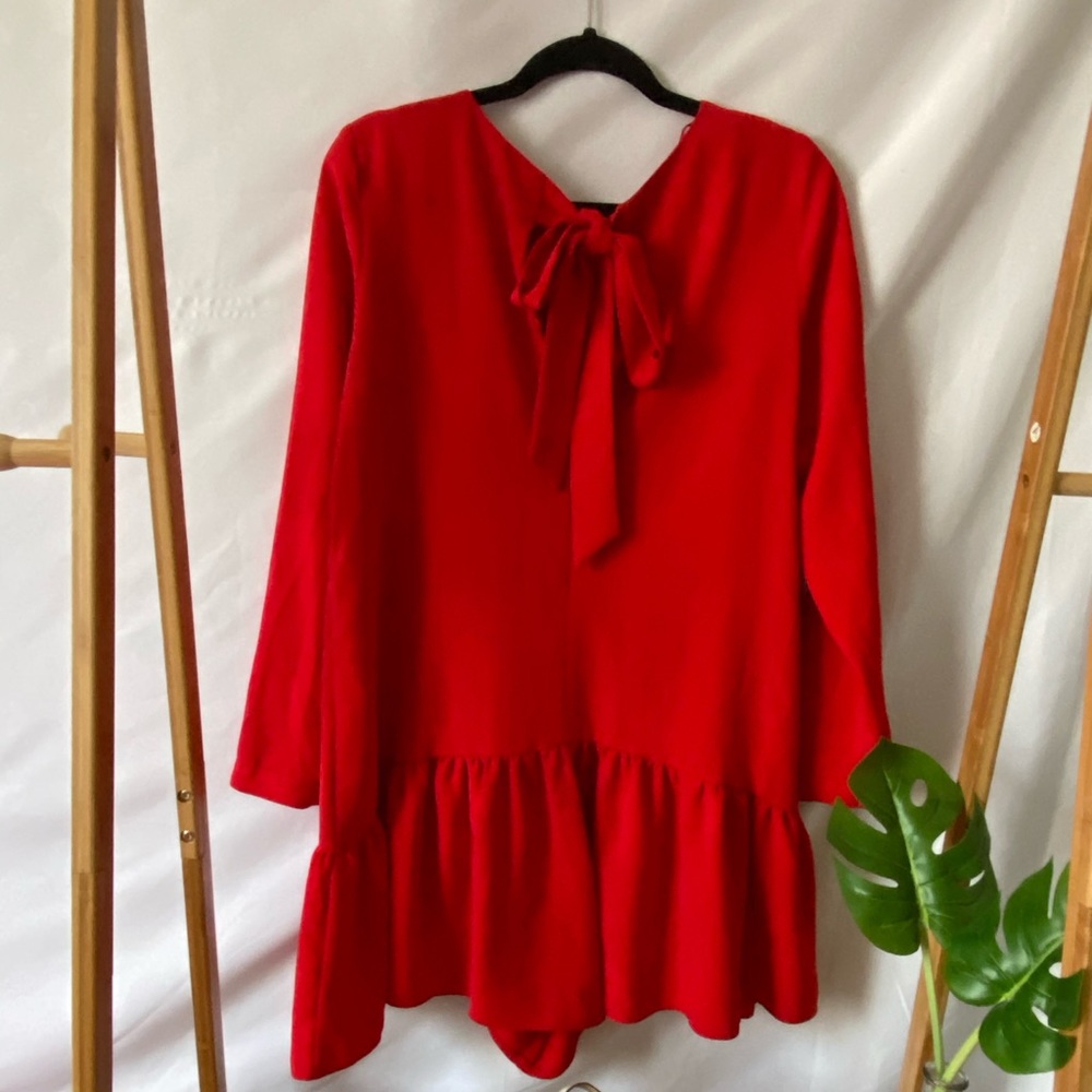 Zara Red Romper